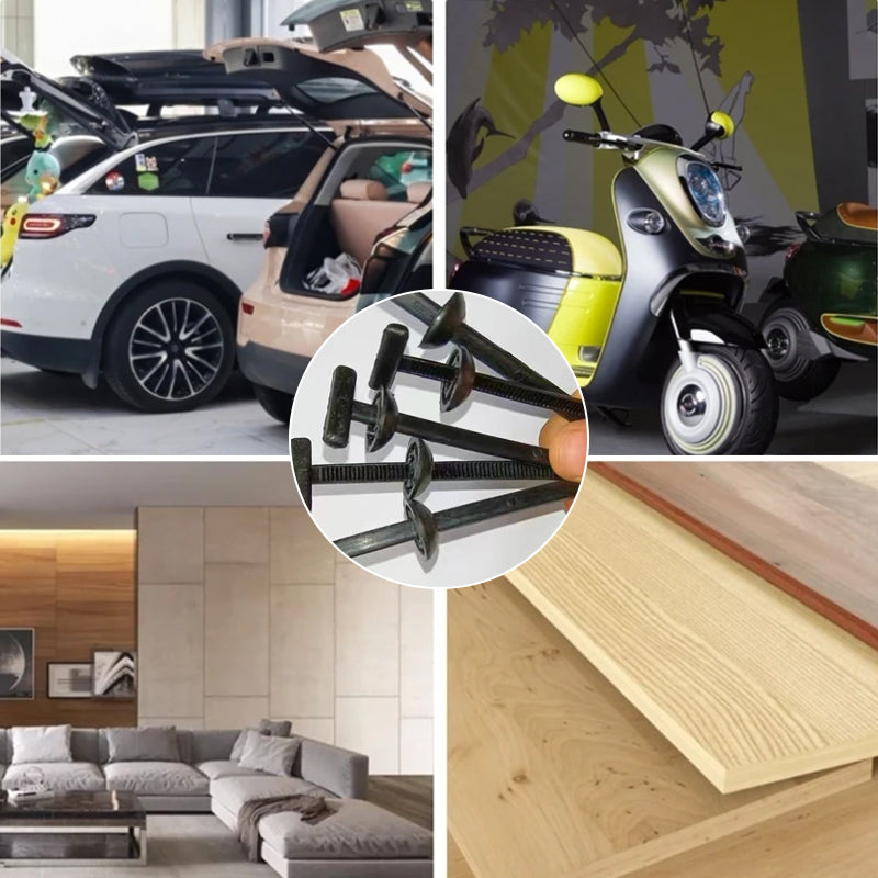 Universella kabelklämmor för bilar – slitstarka nylonhållare för kabelmontering