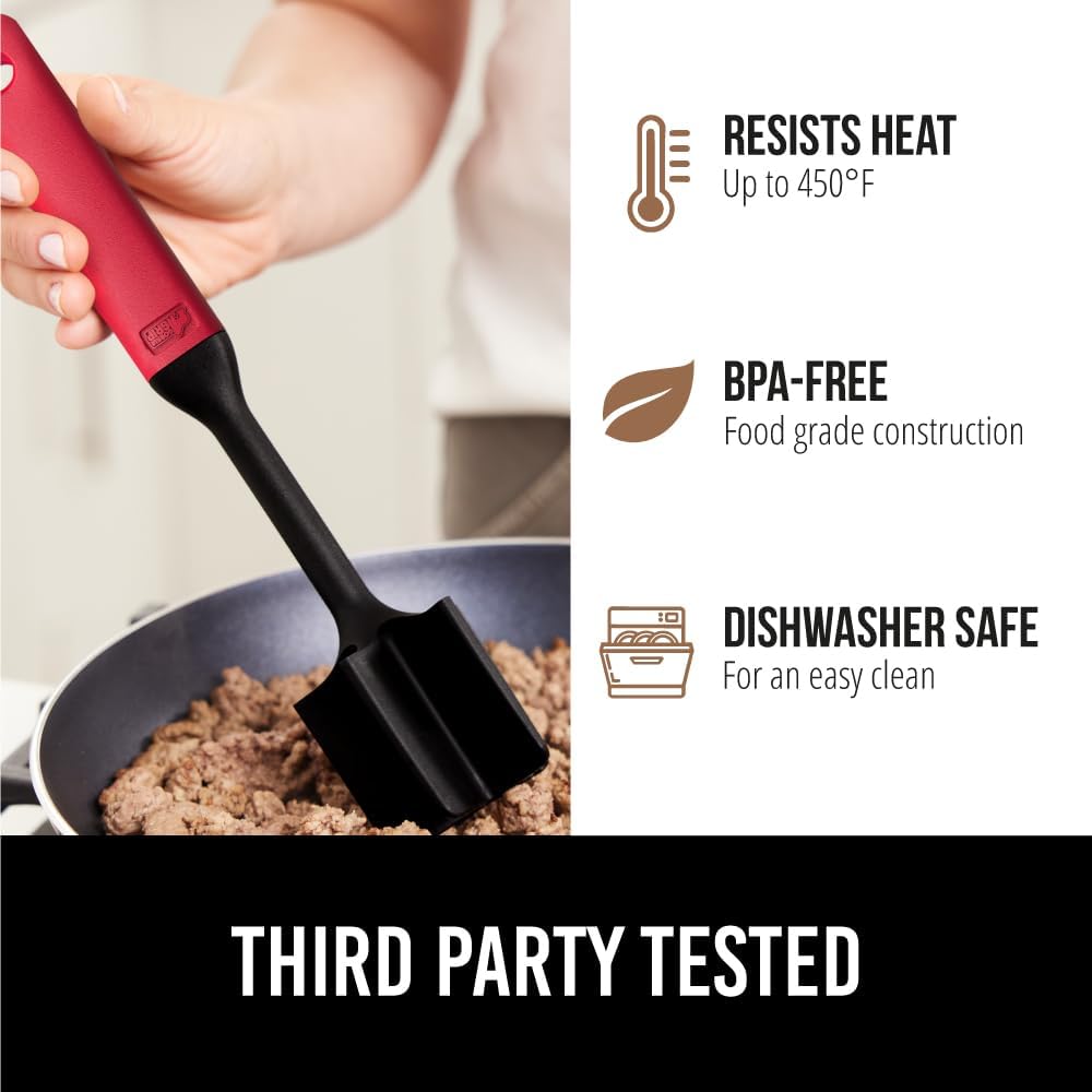 Ergonomisk mathackare – Köttkvarn och mosare med nonstickbeläggning för daglig matlagning