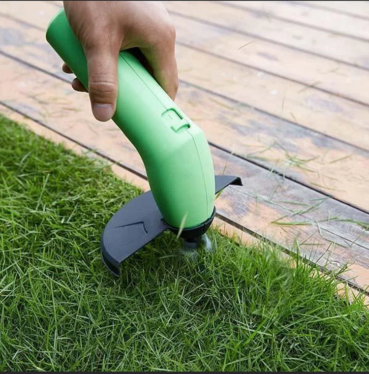 Kompakt sladdlös ogrässkärare – effektiv, lätt trimmer