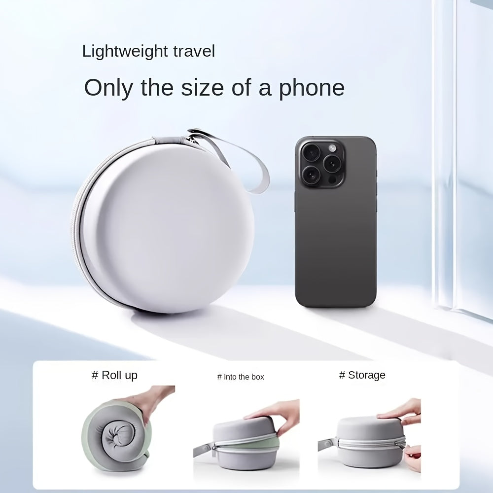 Ergonomisk U-formad resekudde – Nackstöd i minnesskum för vilsamma resor