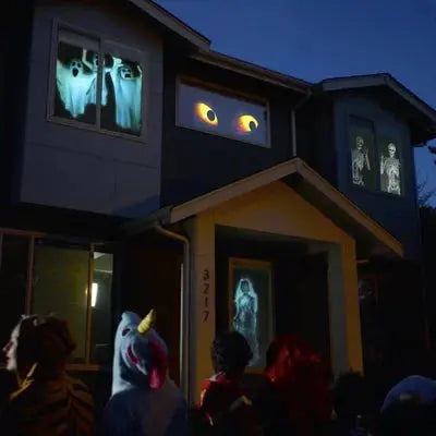 3D Halloween Spökprojektor – Spöklika Hologramanimationer