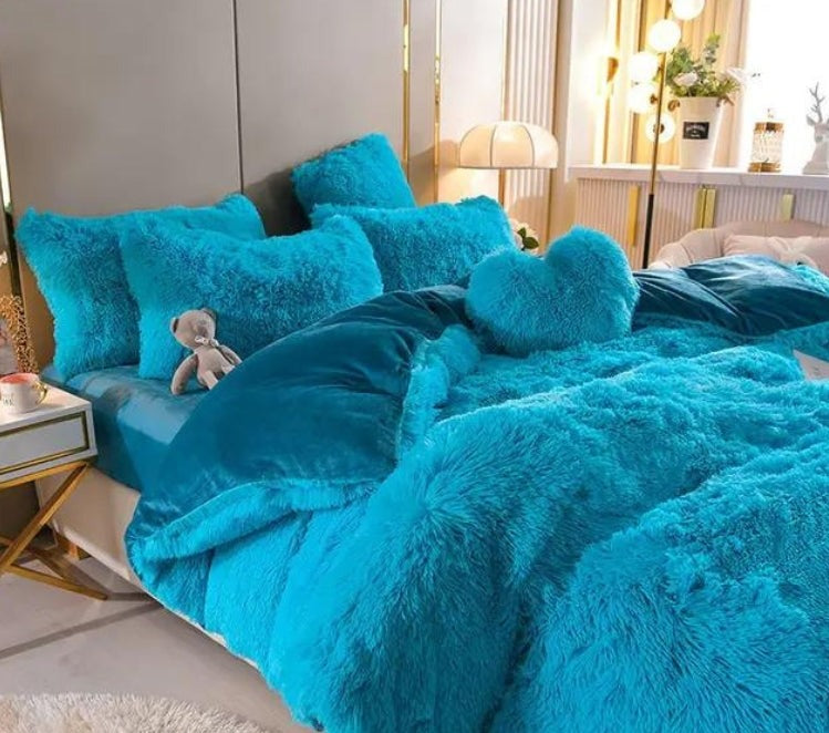 Plyschig vinterfilt i fleece - Ultramjuk mikrofibervärme för mysiga nätter