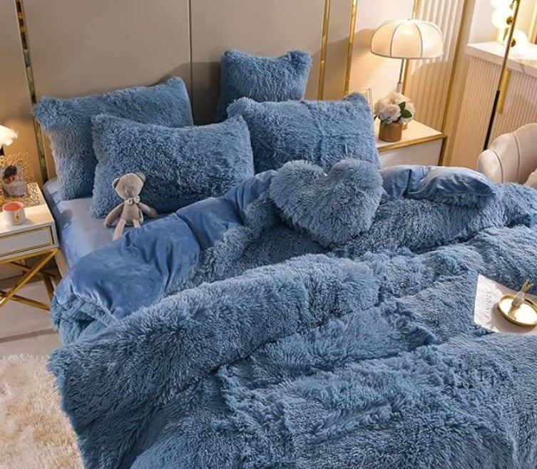 Plyschig vinterfilt i fleece - Ultramjuk mikrofibervärme för mysiga nätter