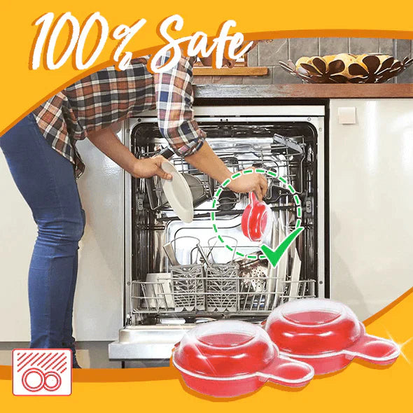 Mikrovågsugn för ägg och smörgåsar - Enkelt non-stick frukostverktyg