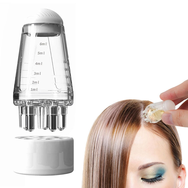 Hårvårdsapplikator - Precisionsspets för hårbotten- och hårrotvård