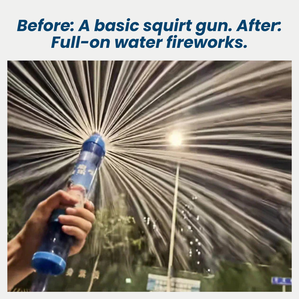 Fyrverkerisprutvattenpistol - Utomhuspool och trädgårdsleksak