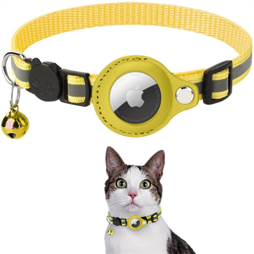 Reflekterande halsband för katt – justerbar säkerhetsrem för synlighet och komfort i mörker