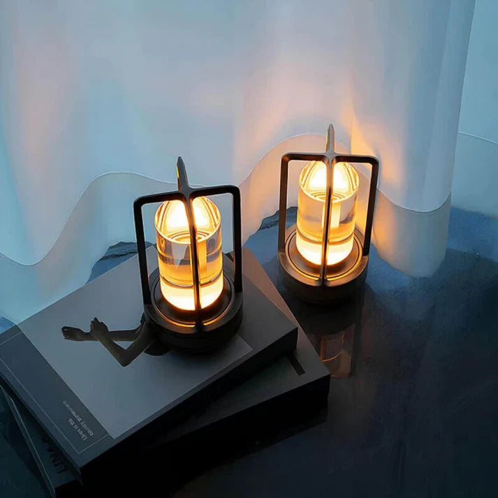 Lyxig och elegant trådlös bordslampa