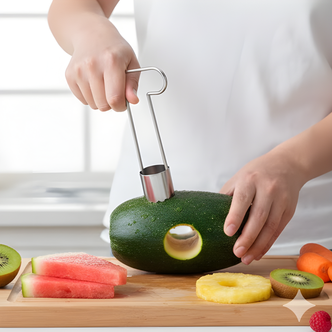 Köksverktyg för att ta bort kärnor och kärnor från frukt och grönsaker – Enkelt verktyg för att ta bort kärnor och fröer för snabb matlagning