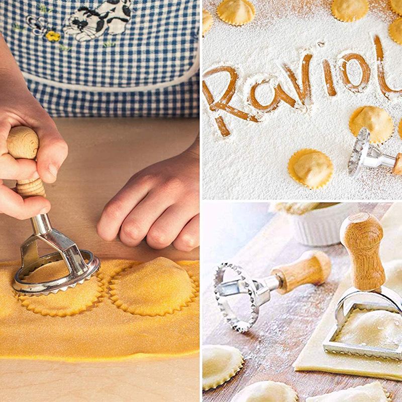 Gourmet ravioli stämpelset – skapa perfekt förseglad pasta med lätthet