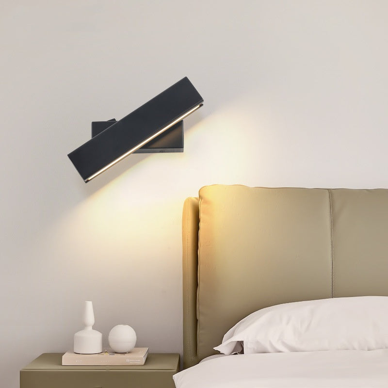 Justerbar 350° LED-vägglampa – Modern roterande inomhus- och utomhuslampa