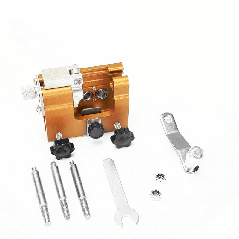 Universal kedjeslipguide – 30° vinkel precisionskedjeslipverktyg för snabb och exakt filning