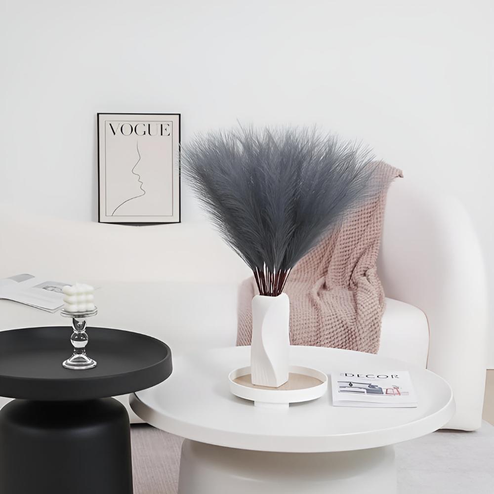 Lush Faux Pampas grässtamlar – enkel elegans