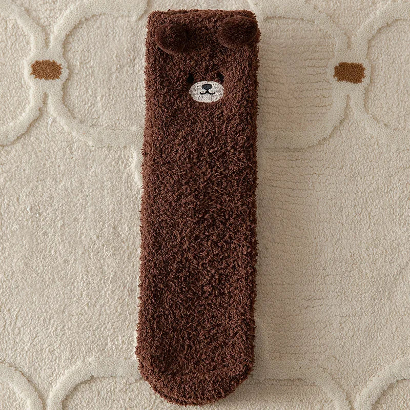 Fluffiga djurstrumpor - Söt vinterkomfort för dina fötter