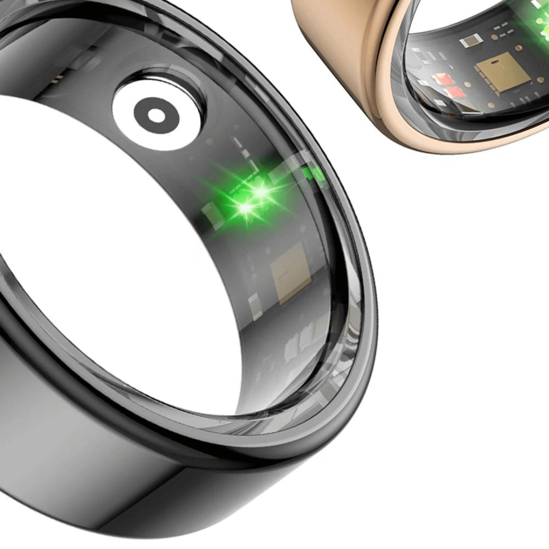 Smart Health Ring – Slitstark fitness- och wellnessmonitor i titan