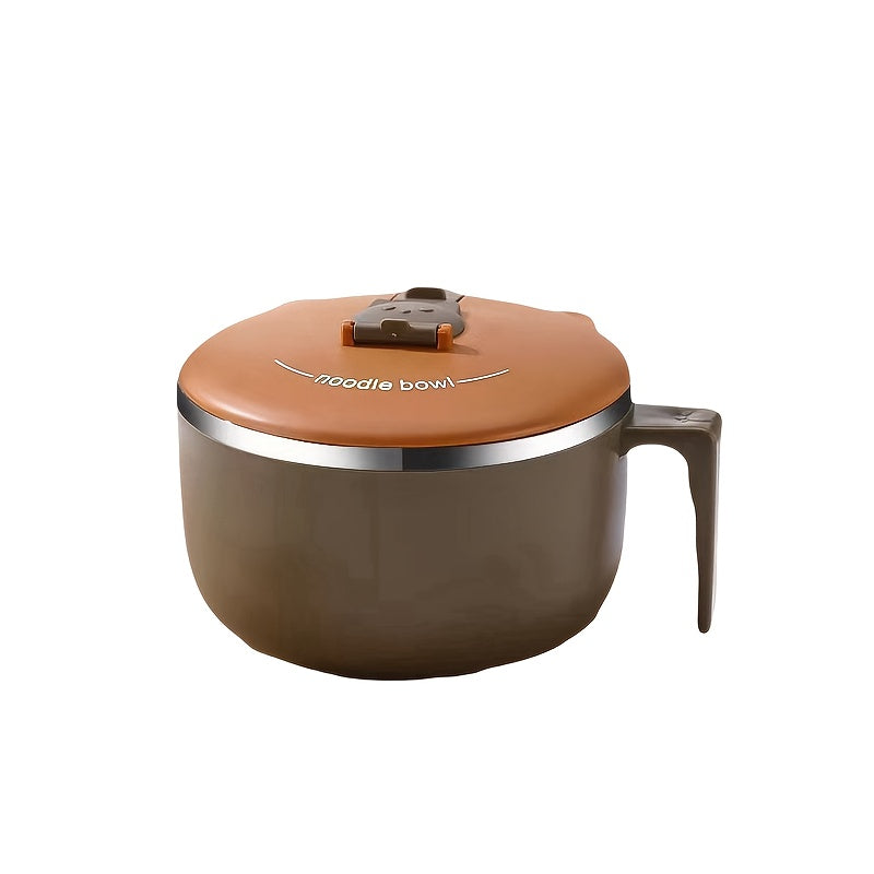 Värmelagrande matbehållare - 1300 ml sopp- och matskål i rostfritt stål