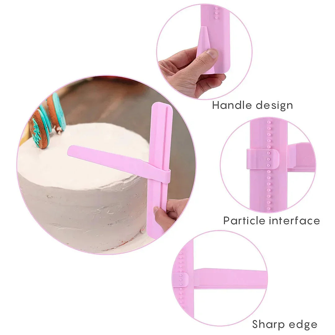 CakeEdge – Justerbar höjd för glasyr och fondant | Precisionsskrapa