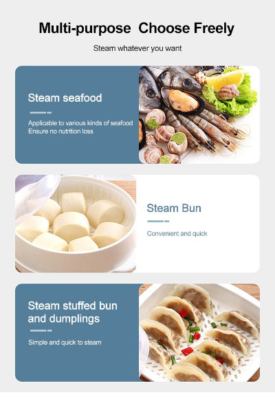 Ångbehållare för mikrovågsugn – tidsbesparande lösning för hälsosam matlagning