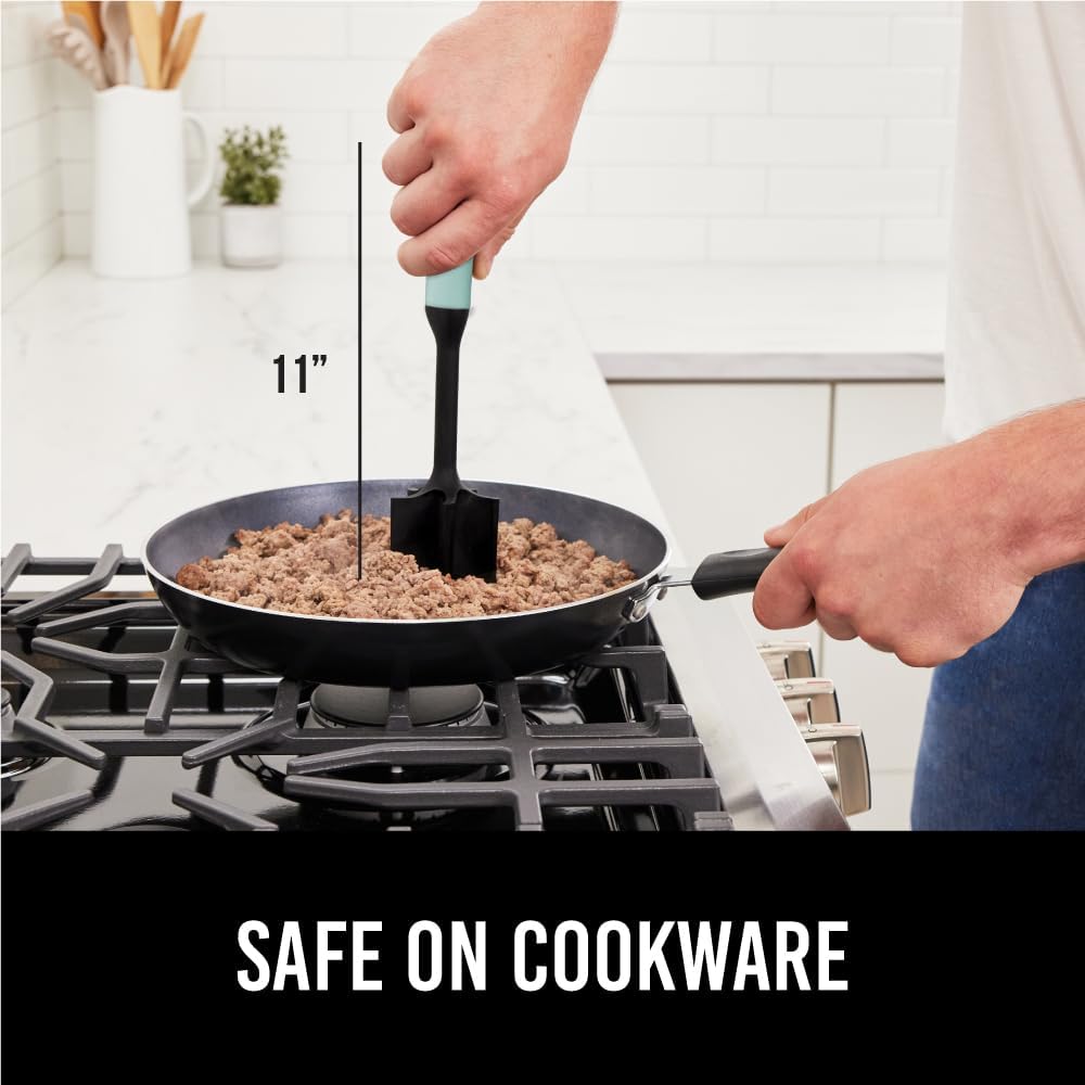 Ergonomisk mathackare – Köttkvarn och mosare med nonstickbeläggning för daglig matlagning