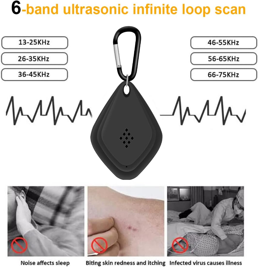 Ultraschall-Floh- und Zeckenabwehr für Haustiere – Elektronisches Schädlingsbekämpfungsgerät für Hunde und Katzen