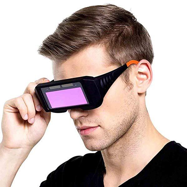 Skyddsglasögon för utomhussvetsning – Lätt UV- och bländskyddande ögonskydd