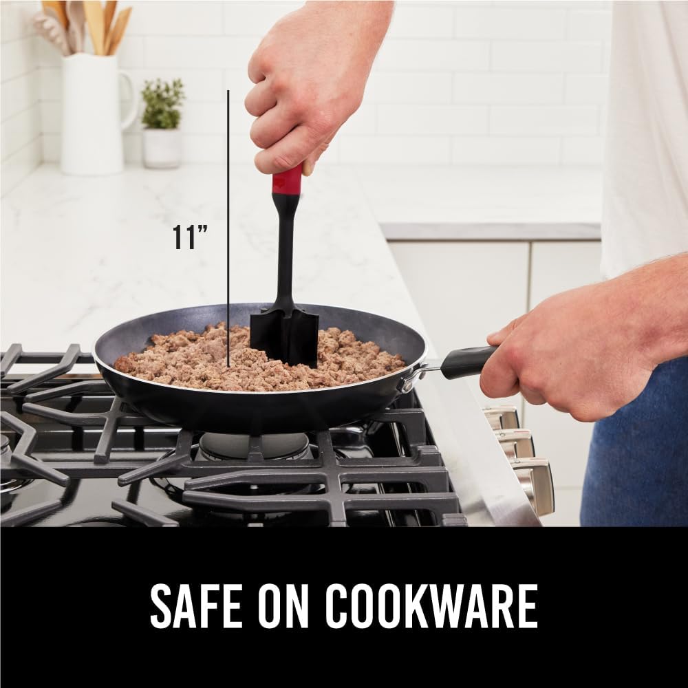 Ergonomisk mathackare – Köttkvarn och mosare med nonstickbeläggning för daglig matlagning