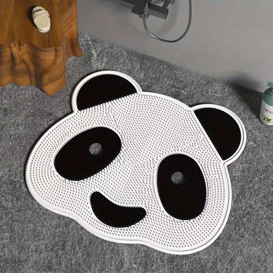 Stor halkfri duschmatta - Fotskrubb- och massagematta