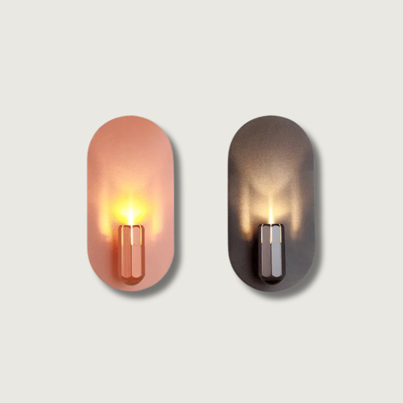 Modern konstnärlig LED-vägglampa - Distinkt design för eleganta interiörer