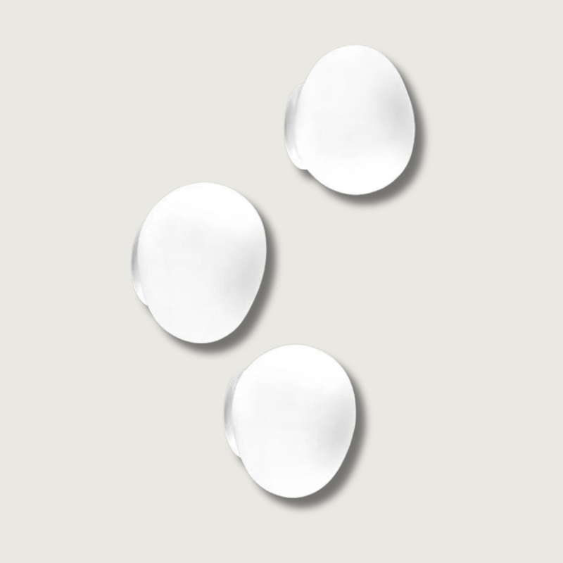 Modern minimalistisk vit taklampa - Elegant armatur för moderna hem