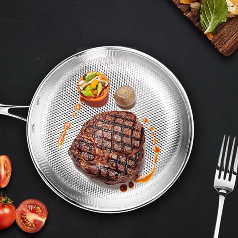 Premium stekpanna i rostfritt stål – non-stick stekpanna