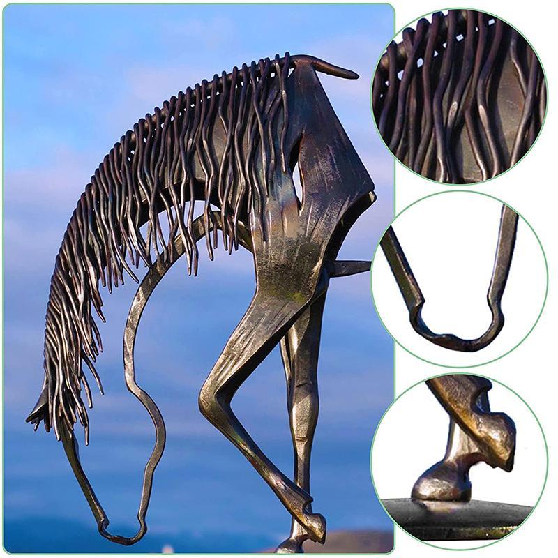 GallopGrace – Modern hästskulptur i harts