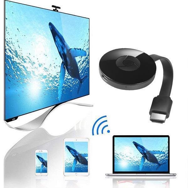 Trådlös HD-skärmadapter – Sömlös telefon-till-TV-spegling i 1080p