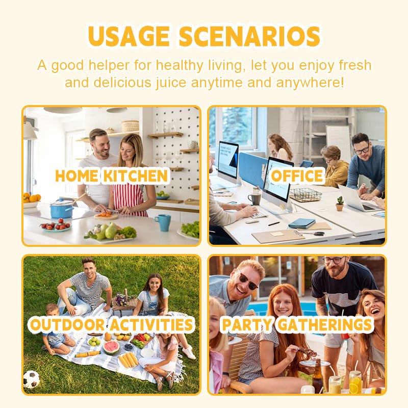 Manuell multifunktionsjuicemaskin - Färsk frukt- och bärpress