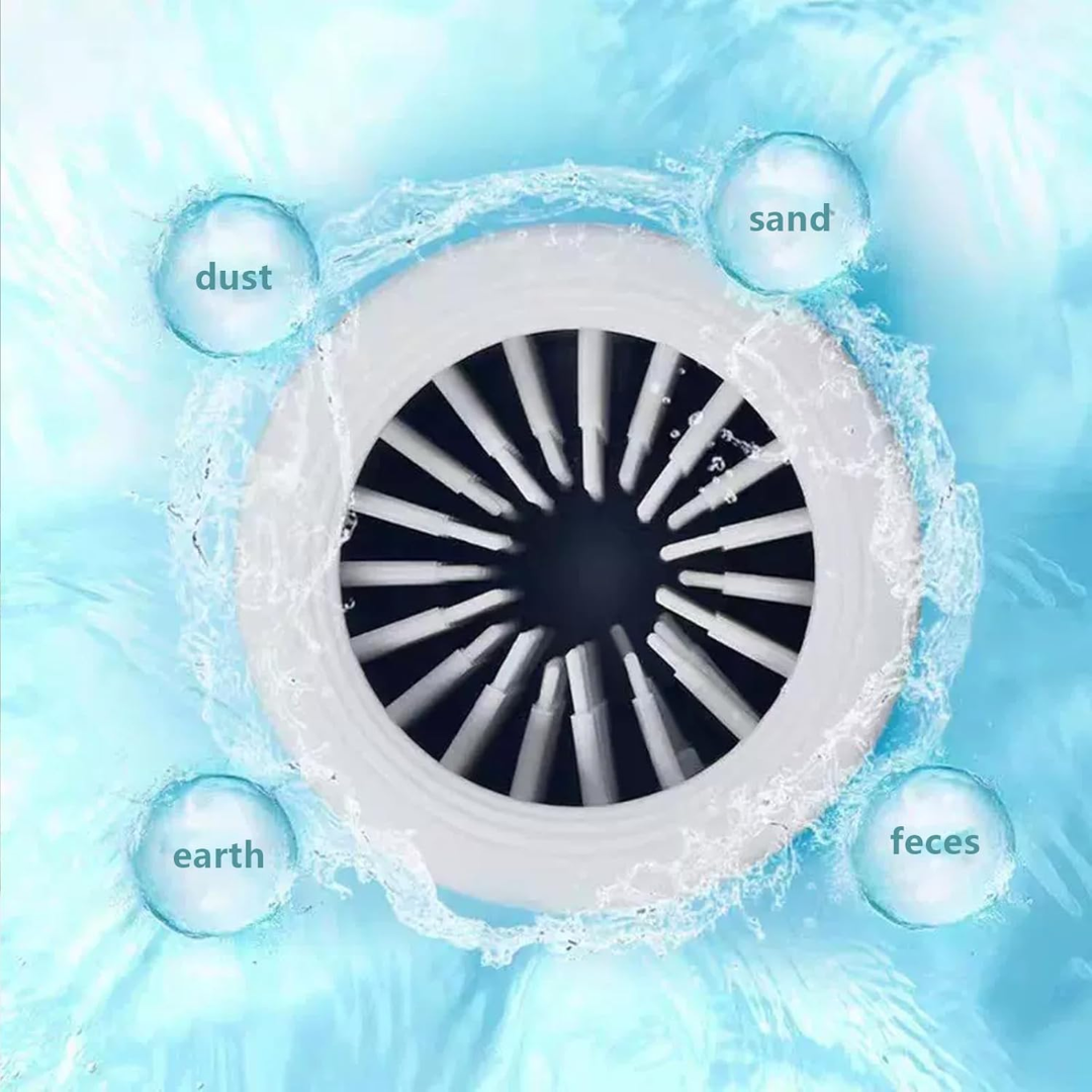 Automatisk tasstvätt och massage för husdjur – Skonsamt elektriskt groomingverktyg