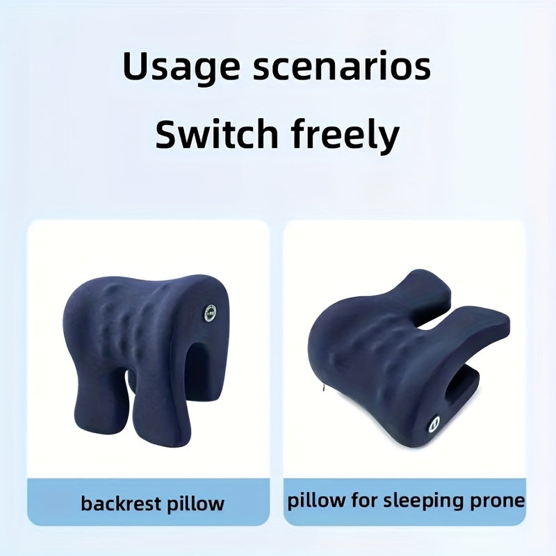 Ergonomisches Bürostuhlkissen-Set – Stützende Kopfstütze & Sitzpolster