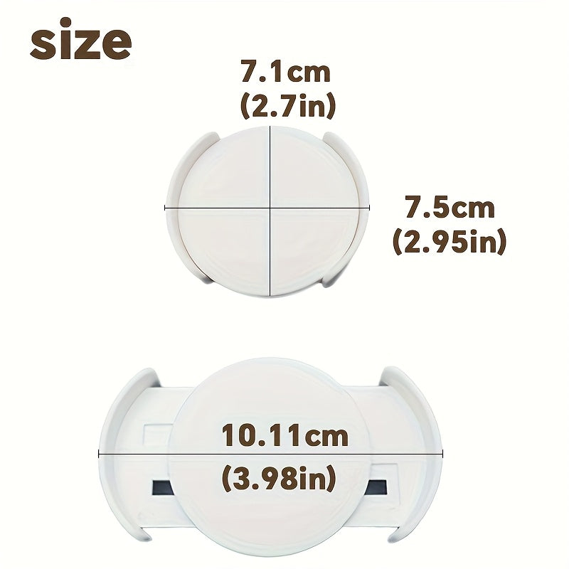 Multifunktionell mugghylla – 8 justerbara krokar för platseffektiv förvaring