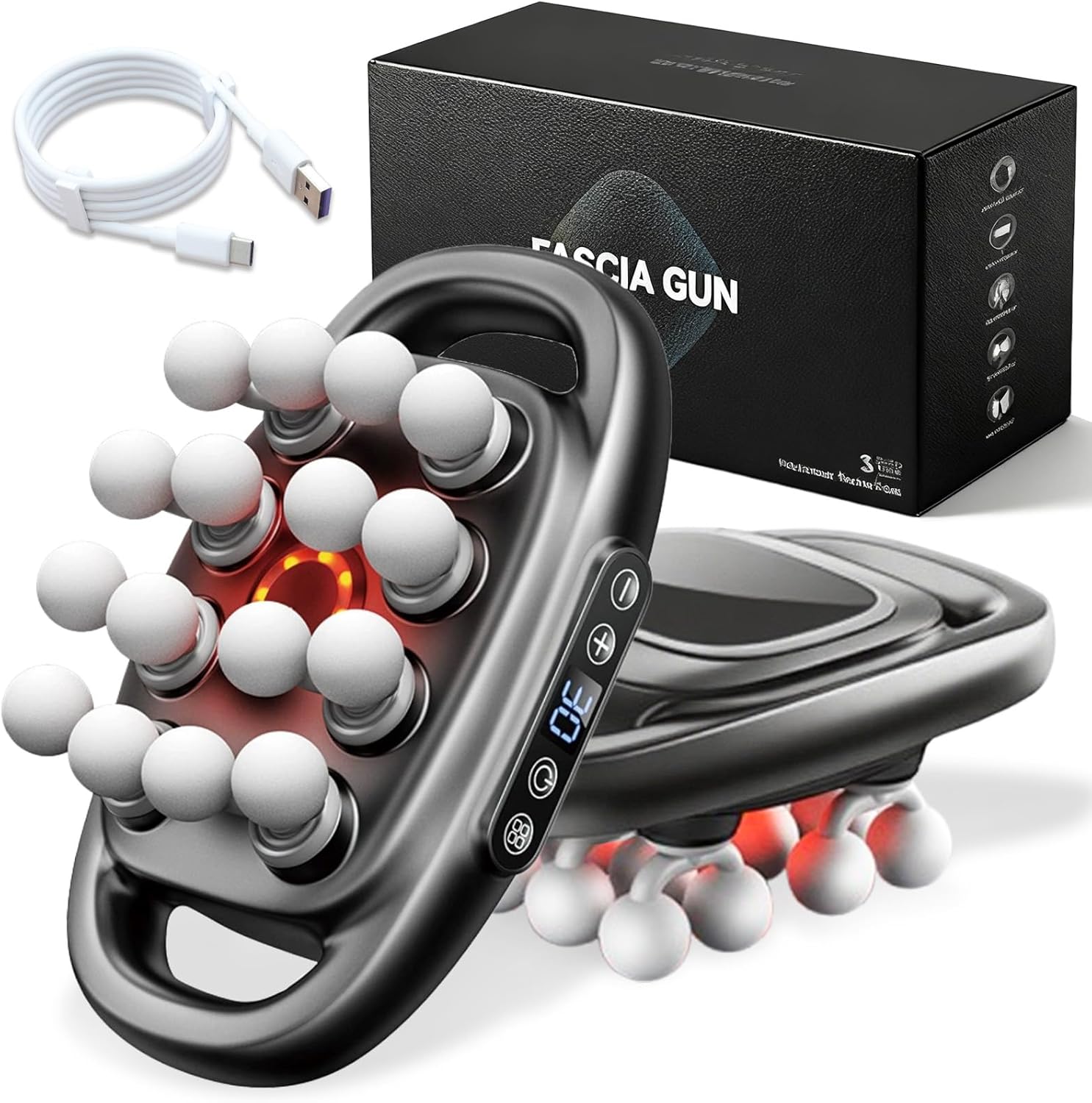 Djupvävnadsmassagepistol för hela kroppen – Multimotorisk kraftterapiverktyg