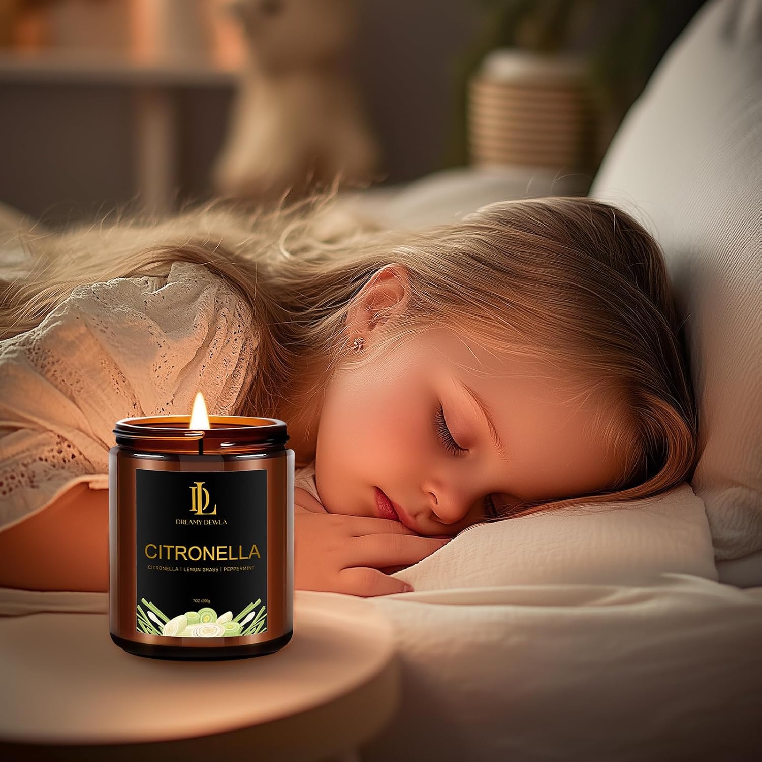 Kanelskördeljus – 50 timmars sojaljus för Thanksgiving och heminredning