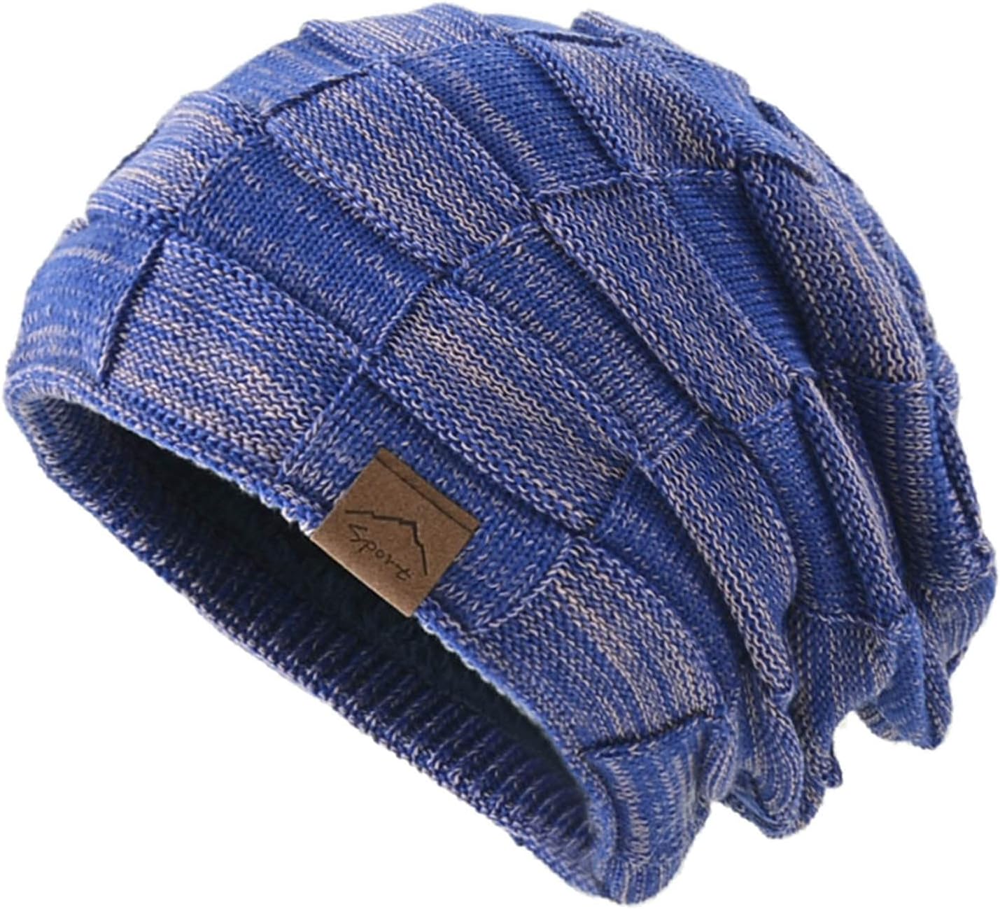 Mjuk stickad mössa – Varm vintermössa för kvinnors höstgarderob