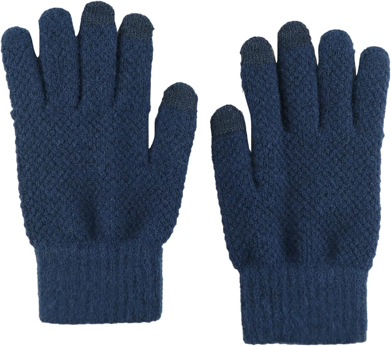 Unisex stickade handskar - Varma, stretchiga vintervantar