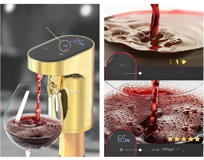 VinoVibe – Bärbar elektrisk vinluftare