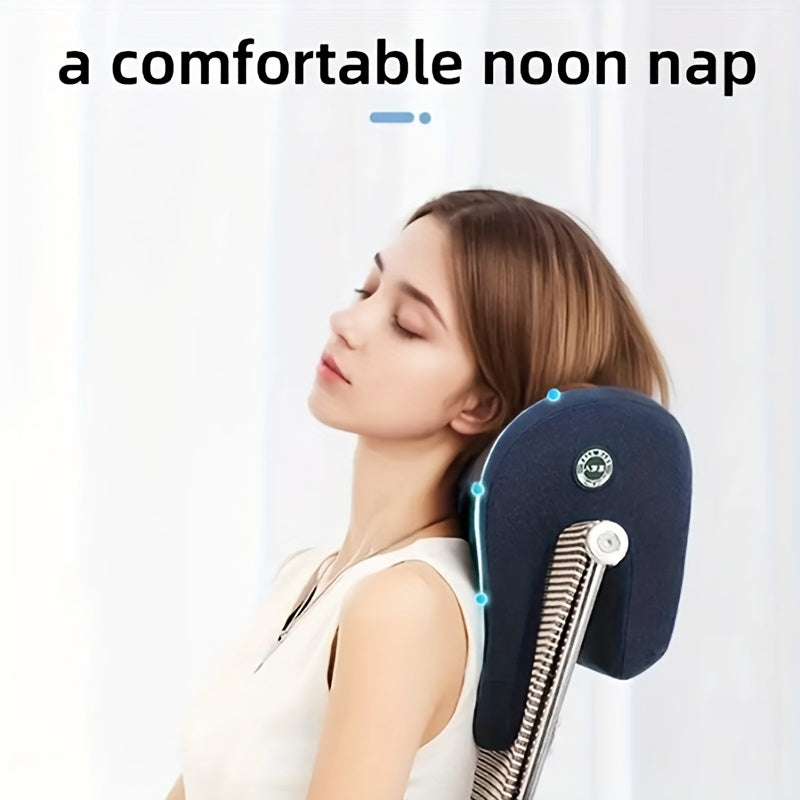 Ergonomisches Bürostuhlkissen-Set – Stützende Kopfstütze & Sitzpolster