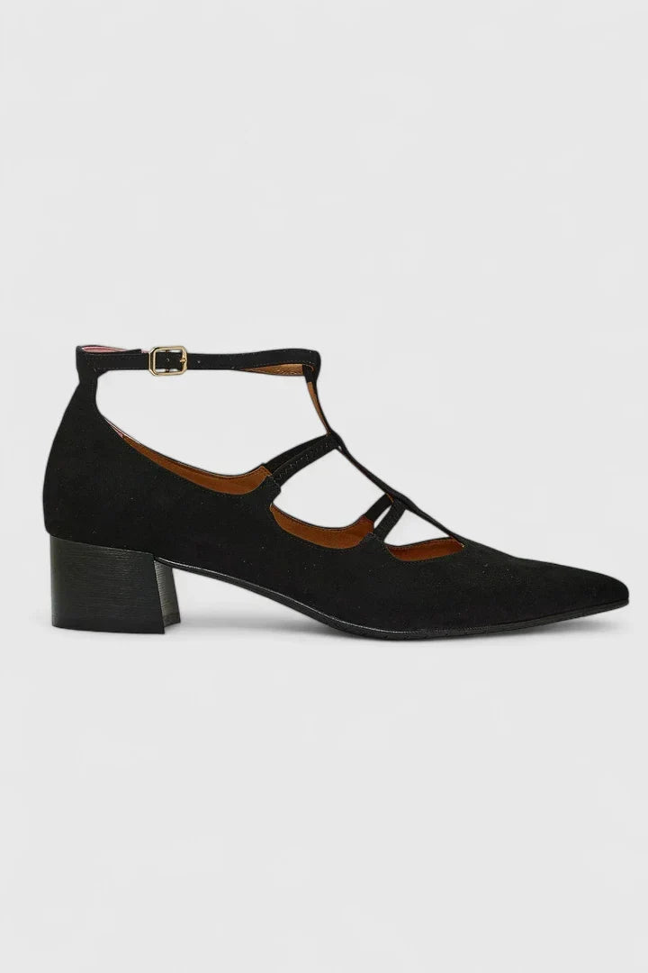 Stödjande Kitten Heel-skor för kvinnor – Snygga lågklackade pumps för vardaglig elegans