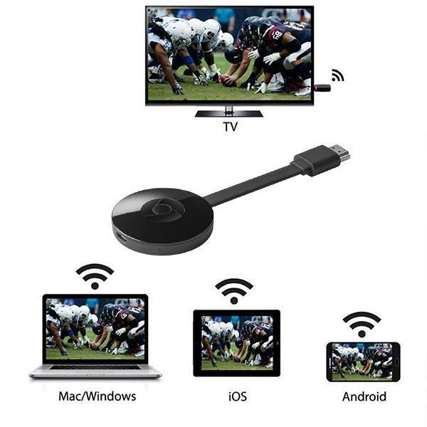 Trådlös HD-skärmadapter – Sömlös telefon-till-TV-spegling i 1080p