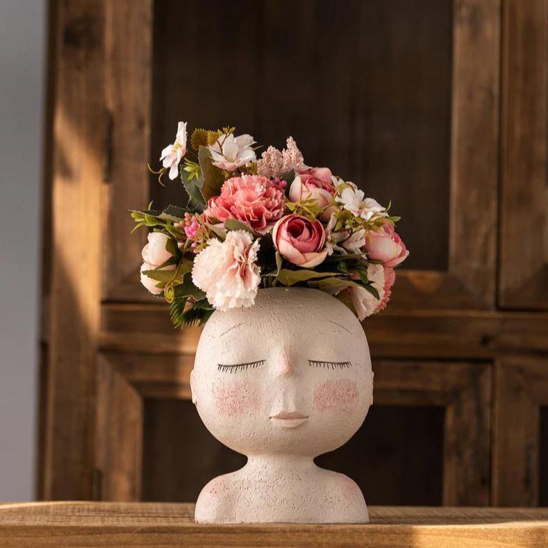 Tranquil Sleep Face Planter Vas