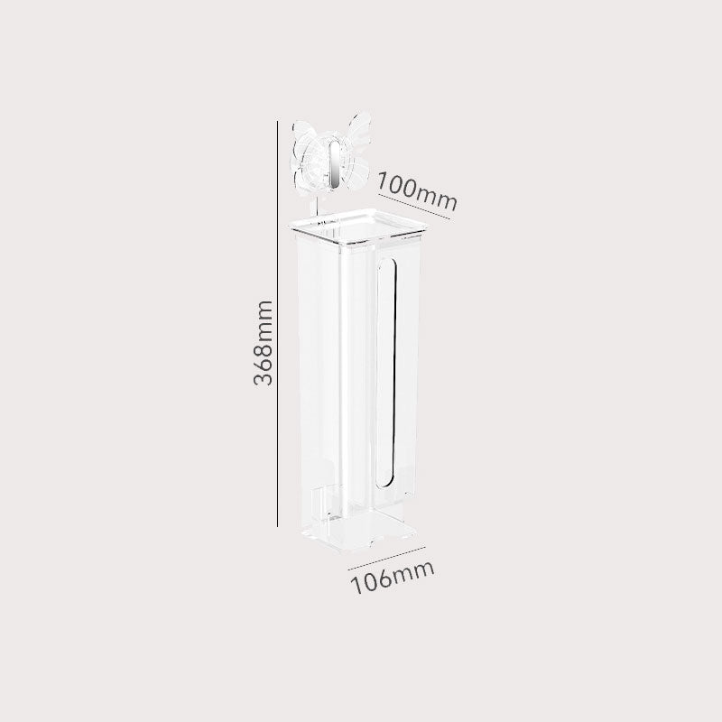 Stapelbar förvaringslåda för underkläder – Underklädesorganisatör med fjärilsugkrok