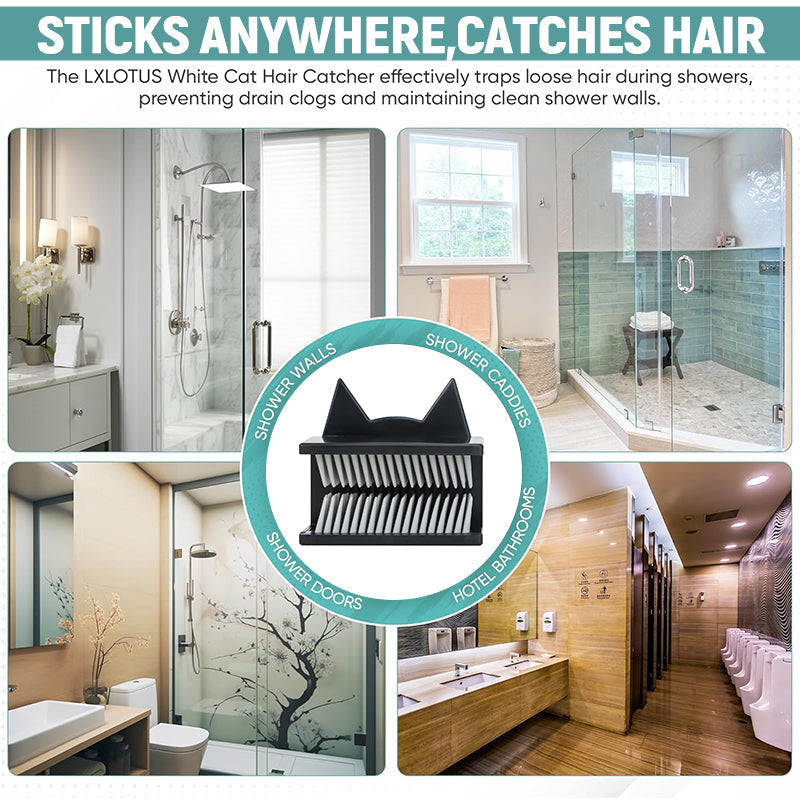 Återanvändbar hårfångare för avlopp – Anti-igensättning för dusch och golvsil