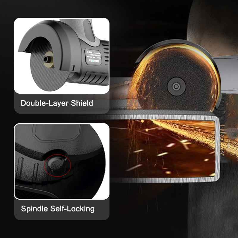 Mini elektrisk kvarn - handhållen skivskärare för hemmabruk och verkstad