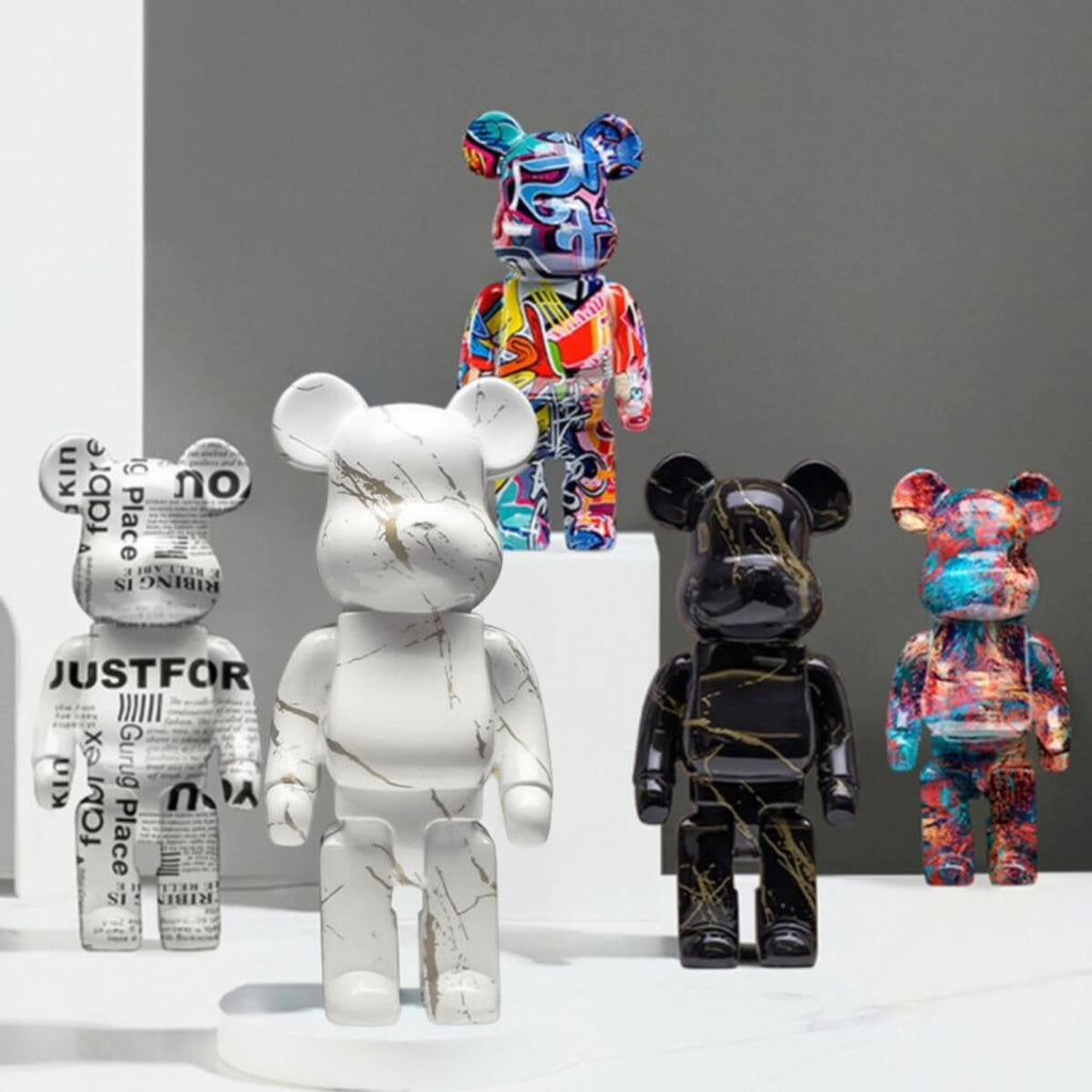 Bear Street Art Figur