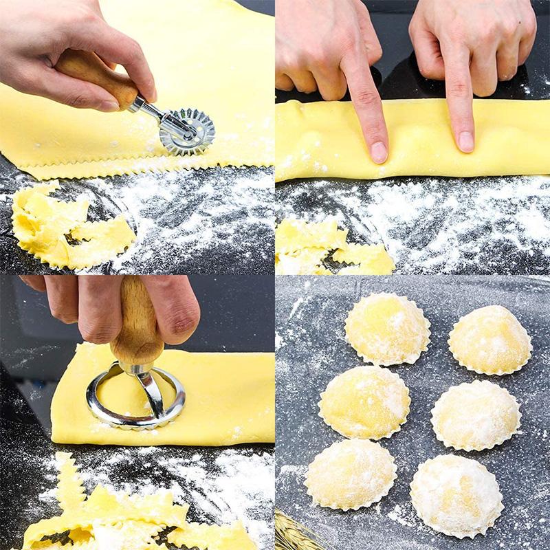 Gourmet ravioli stämpelset – skapa perfekt förseglad pasta med lätthet